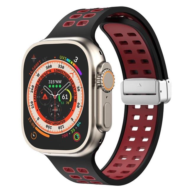 Atmungsaktives magnetisches Sportuhrenarmband