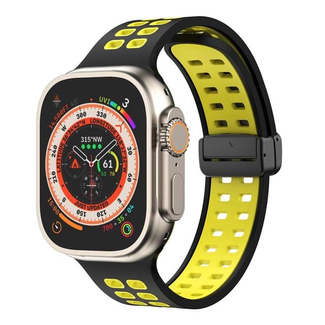 Atmungsaktives magnetisches Sportuhrenarmband