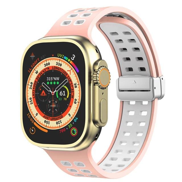 Atmungsaktives magnetisches Sportuhrenarmband