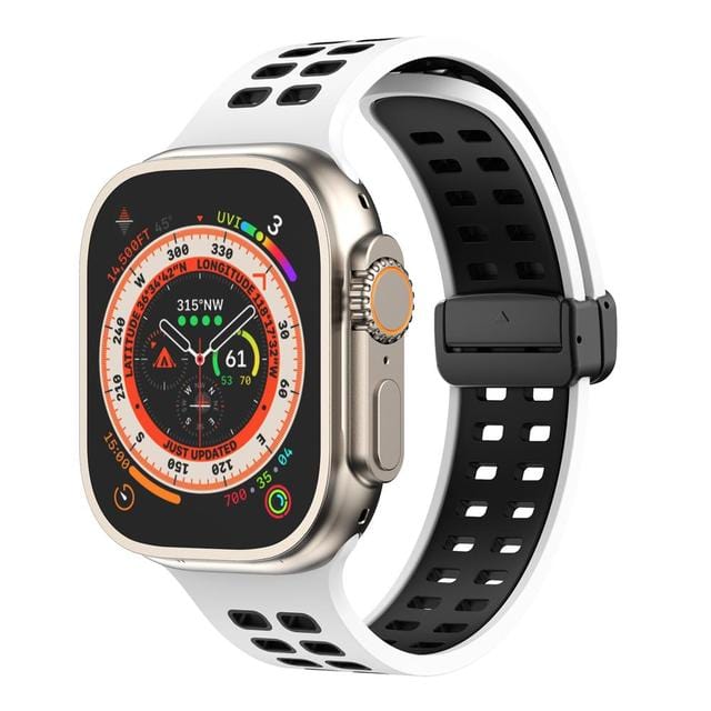 Atmungsaktives magnetisches Sportuhrenarmband