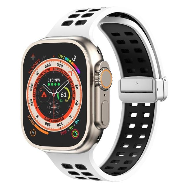 Atmungsaktives magnetisches Sportuhrenarmband