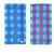 Handtücher & Waschtücher Jacquard Velours Wendbares Strandtuch Blaue Kreise