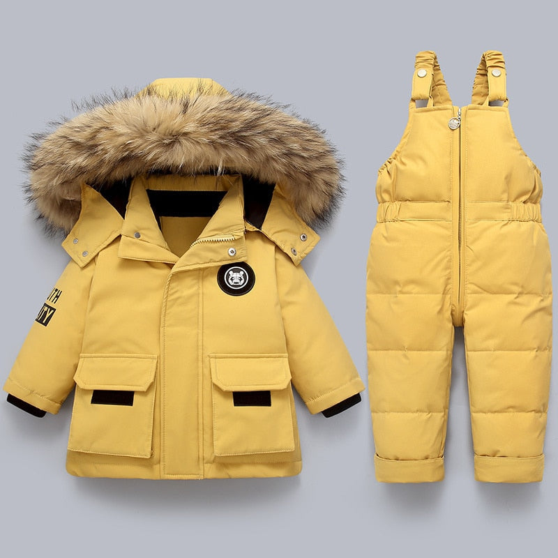 Sandsberg | Warme Kinderjack en Overall Set - Charlie