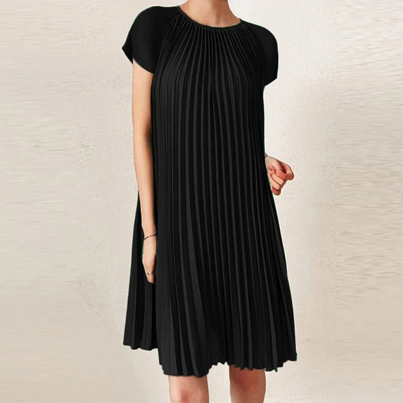 Elegantes Plisseekleid