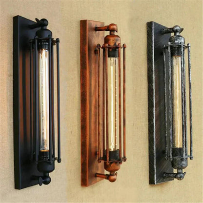 Sandsberg | Vintage Wandmontierte LED-Leuchte – zeitloses Design mit elegantem mattem Schwarz-Finish