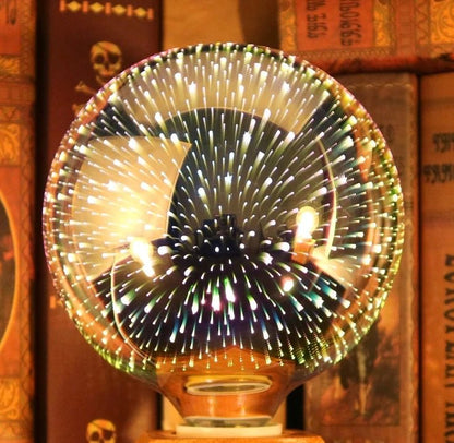 Sandsberg | Vintage Starburst LED Edison-Birne – E27 6W Festliche Feuerwerkslampe für Ferienzauber, Weihnachtsbaumglühen & Gemütliche Nachtdekoration