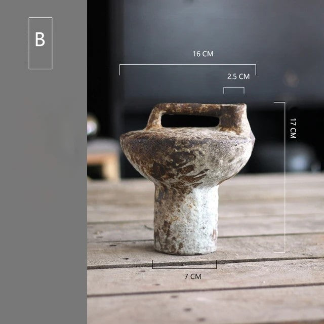 Faith Keramische Rustikale Vase