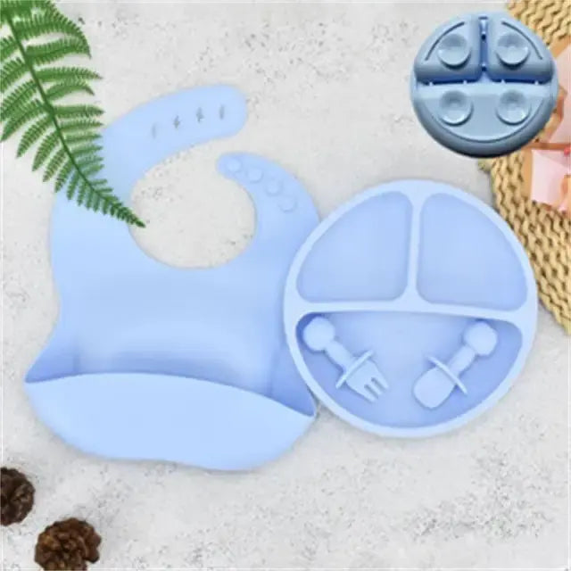 Baby-Silikon-Teller-Set