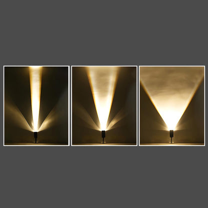 Sandsberg | Wasserdichte Solar LED Multi-Zoom Spotlampe | Verstellbarer Zoom. Umweltfreundlich & Ideal für Garten- und Außenbeleuchtung.