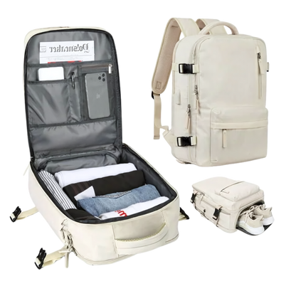 Wasserdichter Reiserucksack mit USB