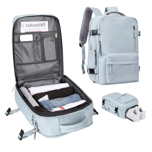 Wasserdichter Reiserucksack mit USB