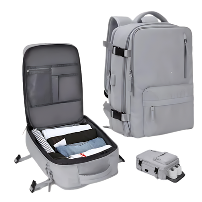 Wasserdichter Reiserucksack mit USB