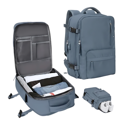Wasserdichter Reiserucksack mit USB