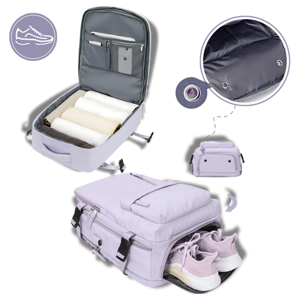 Wasserdichter Reiserucksack mit USB