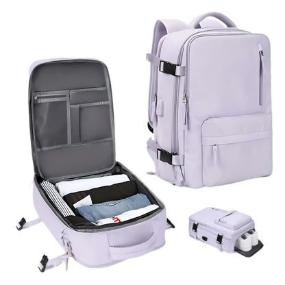 Wasserdichter Reiserucksack mit USB