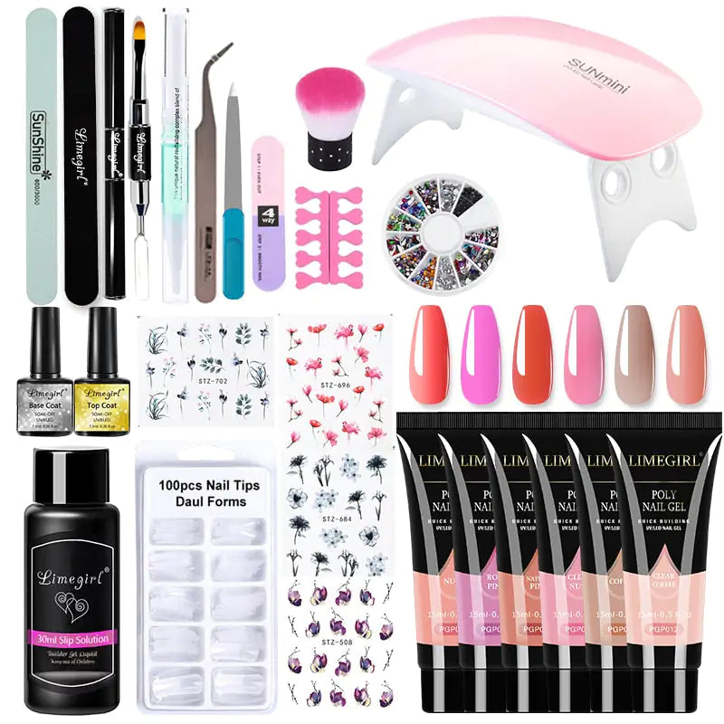 Poly-Nagel-Gel-Set
