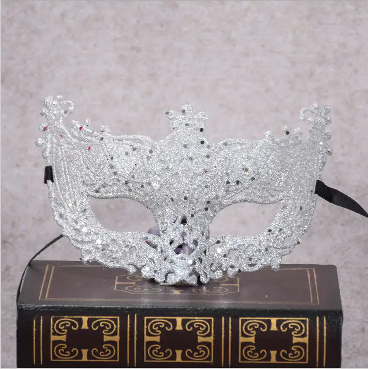 Abschlussball-Make-up-Kostüm, Spitzenmaske