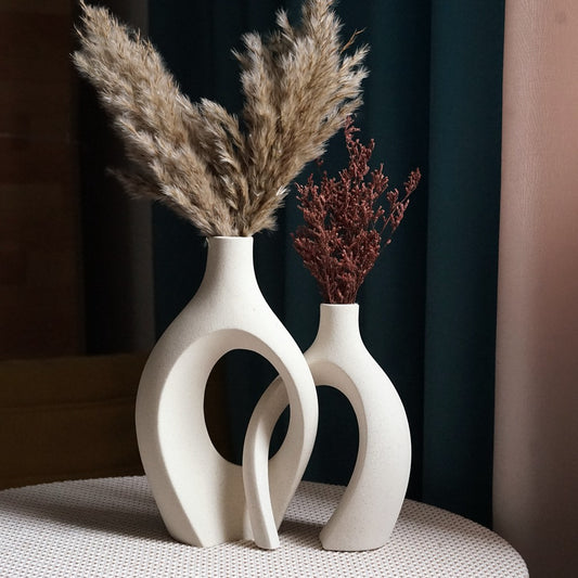 Luxuriöse dekorative Keramikvase