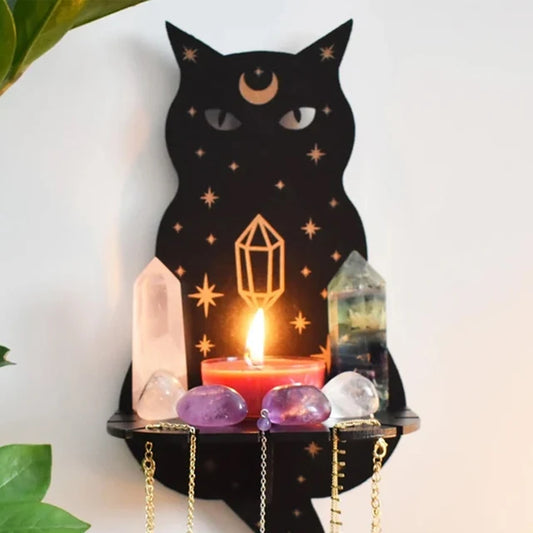 Katzen-Kristall-Dekor