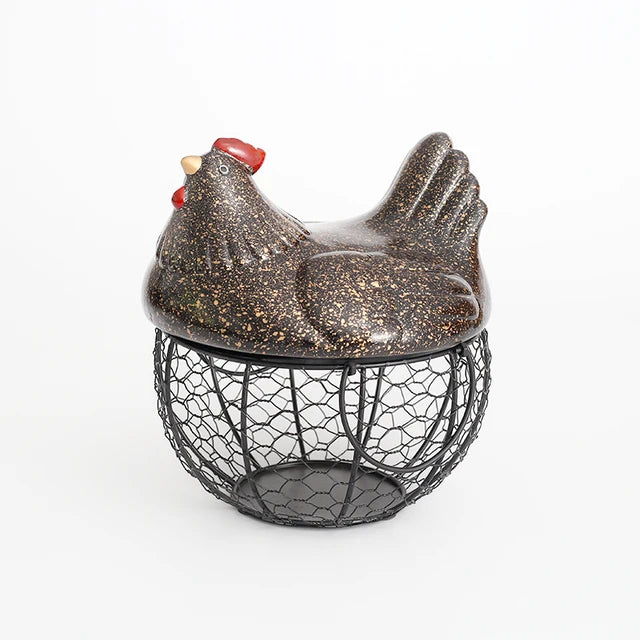 Keramik-Tier-Aufbewahrungskorb