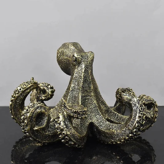 Künstliche Oktopus-Skulptur