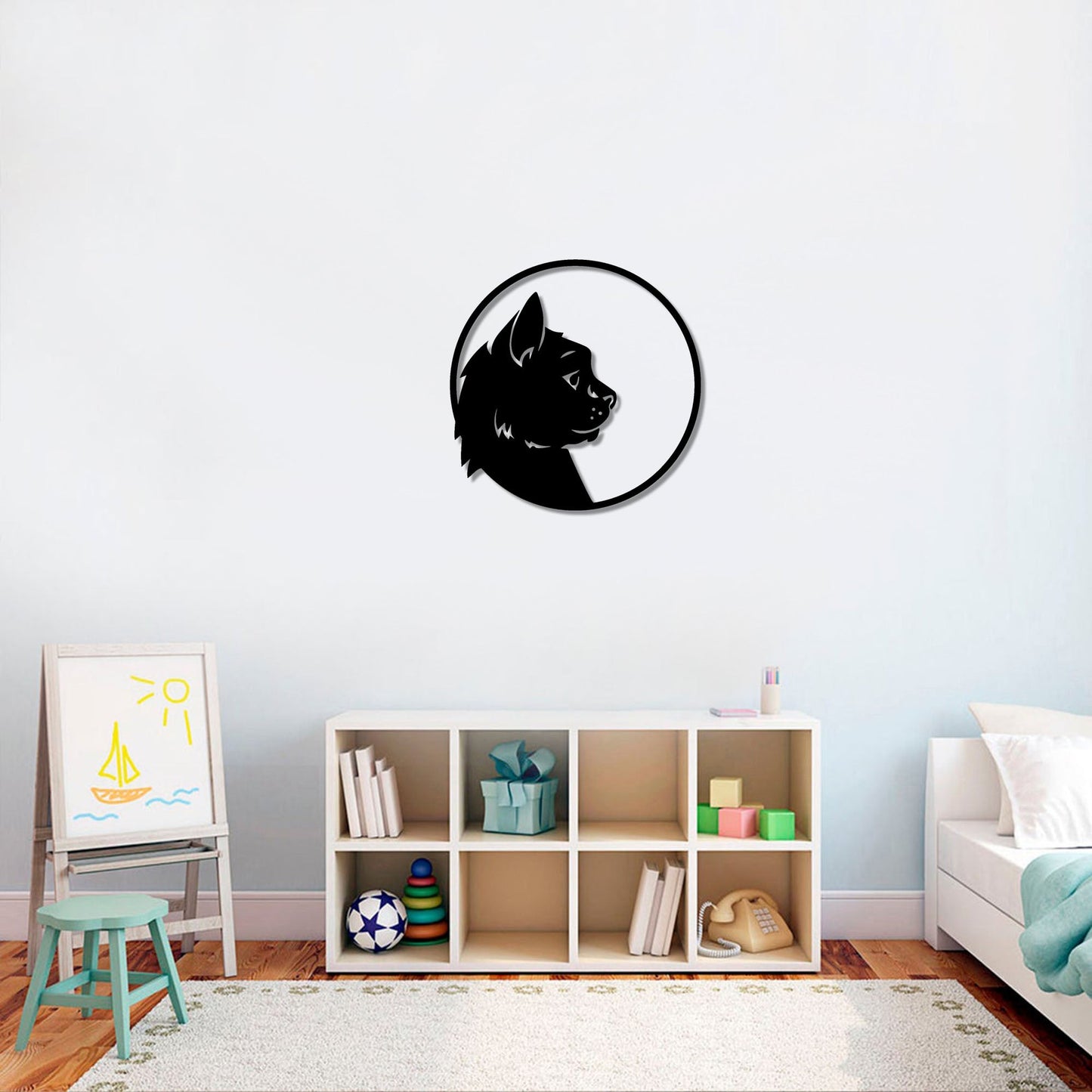 Kühlen-Katze-Wandkunst
